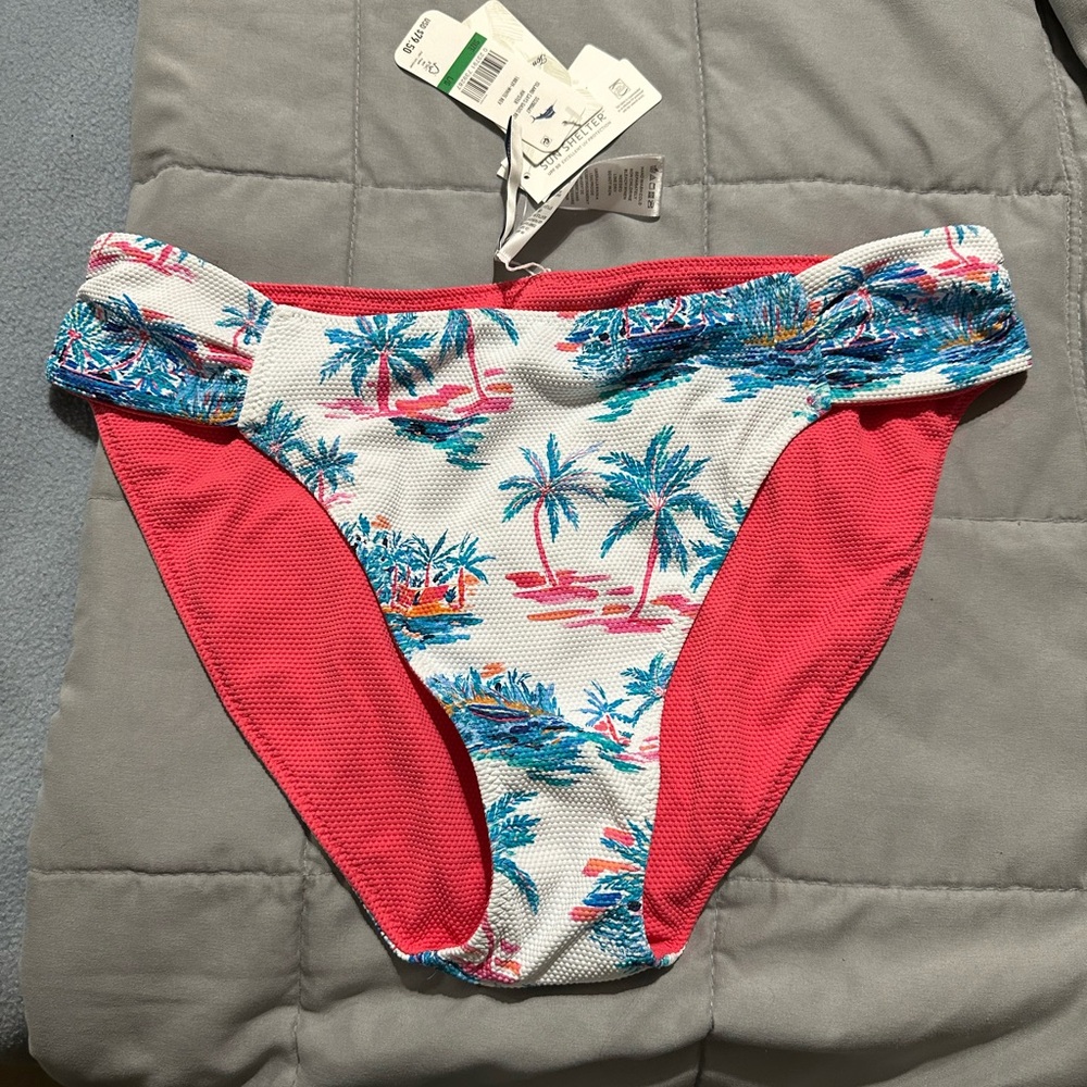 Tommy Bahama Island Cays Reversable Tropical Oasis Bikini Bottom - Picture 4 of 7